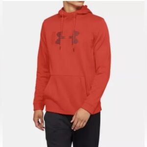 Under Armour Men's Armour Fleece® Spectrum Hoodie-Size XL-Red/Black-NWT